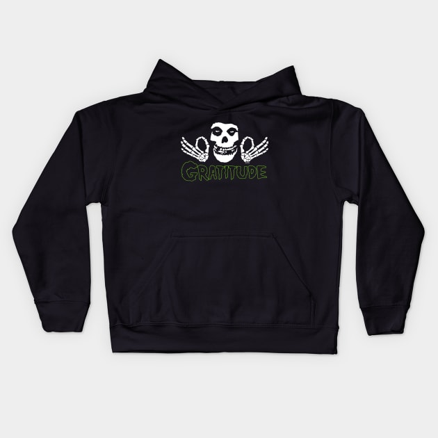 Gratitude Kids Hoodie by eldatari